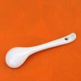 White porcelain gravy boat, fruit basket decor