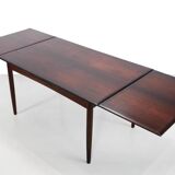 Rosewood Danish design extendable dining table, 1960's