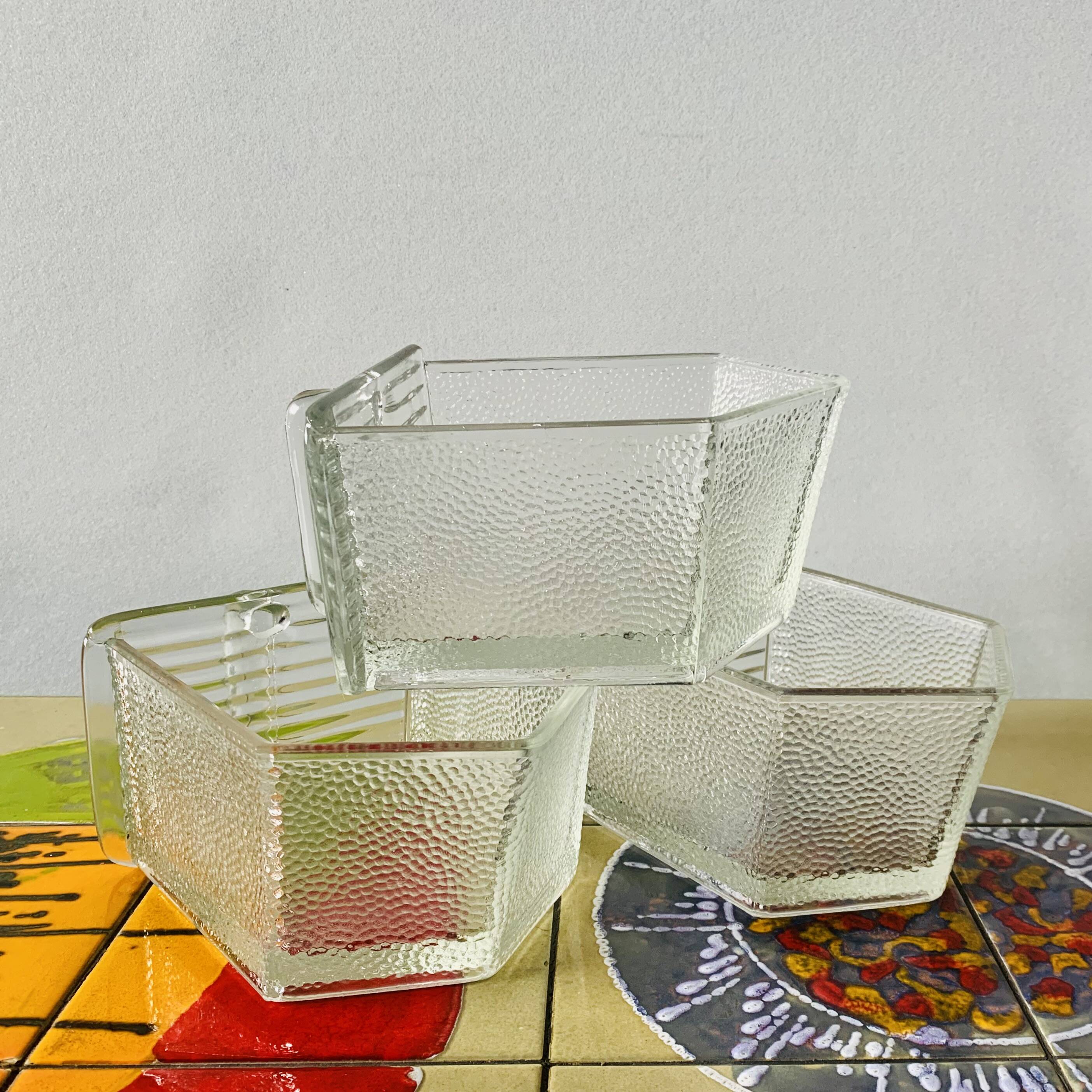3 old drawers for molded glass kitchen shelves - large model