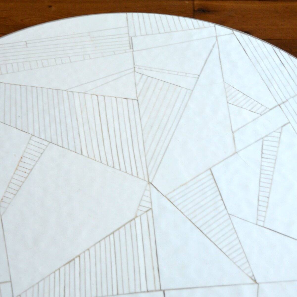 Round coffee table by Berthold Müller – Oerlinghausen / Germany