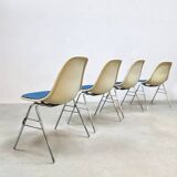 Vintage fiberglass DSX chairs Vitra Eames Herman Miller