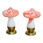 A set of ‘Vintage Mushrooms’ table lamps