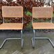 Lot de 2 chaises modèle Cesca de Marcel Breuer