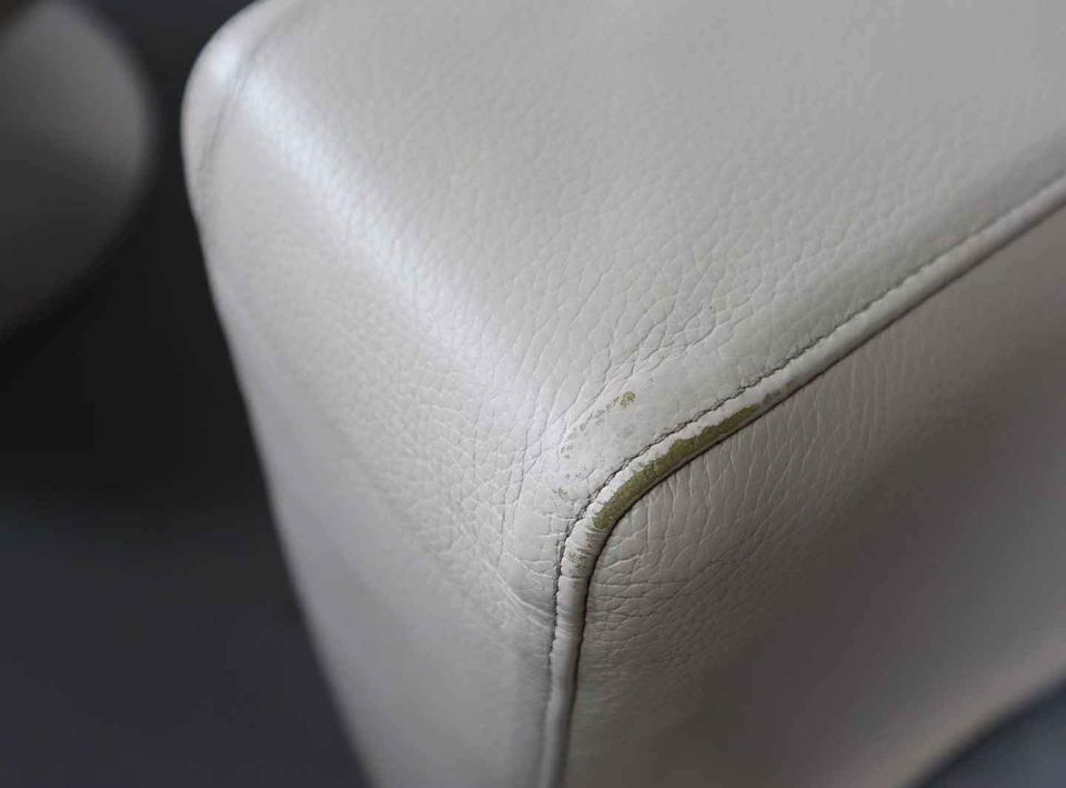 Fauteuils en cuir B&B Italia « Tulip » conçus par Jeffrey Bernett en 2000