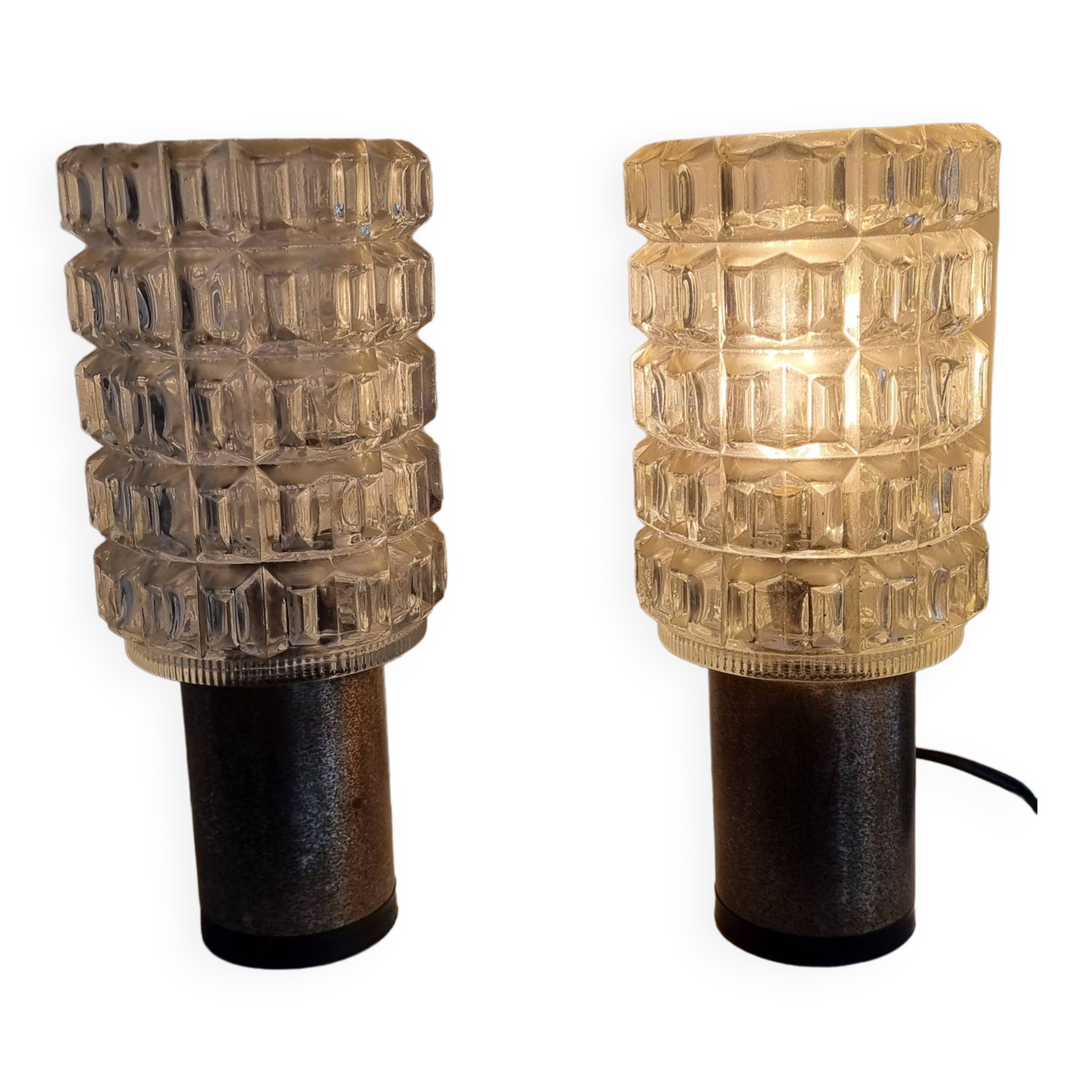 Pair of Targetti wall lights