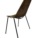 Vintage Rattan Chair Office Chair Gian Franco Legler 1950’S