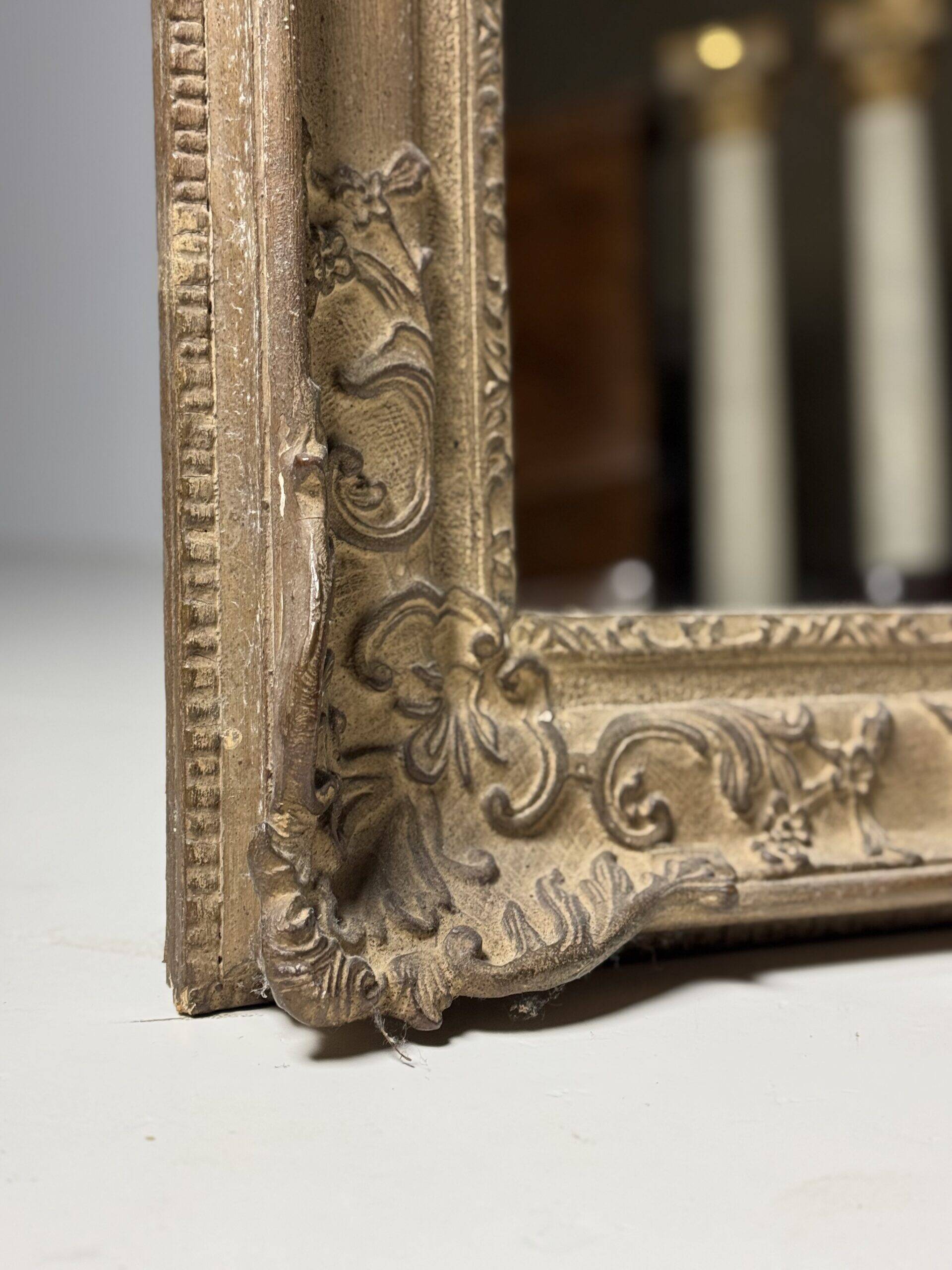 Large classic rural mirror