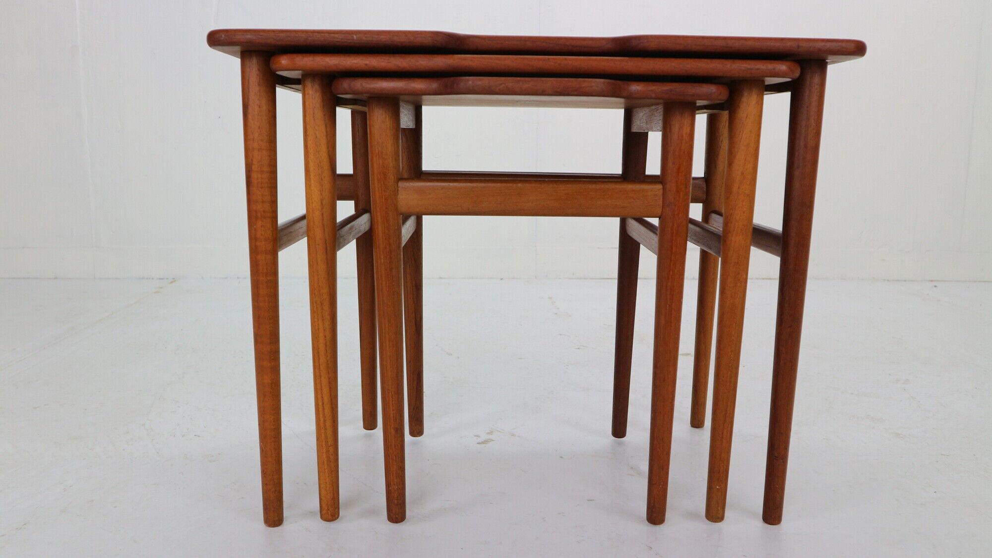 Mid-Century Modern Danish Teak Nesting by Kurt Østervig for Jason Mobler, 1960s