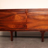 Sideboard in rio-rosewood by Gianfranco Frattini for Bernini - Italy - 1960's
