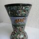 Vase Gerbino décors loups