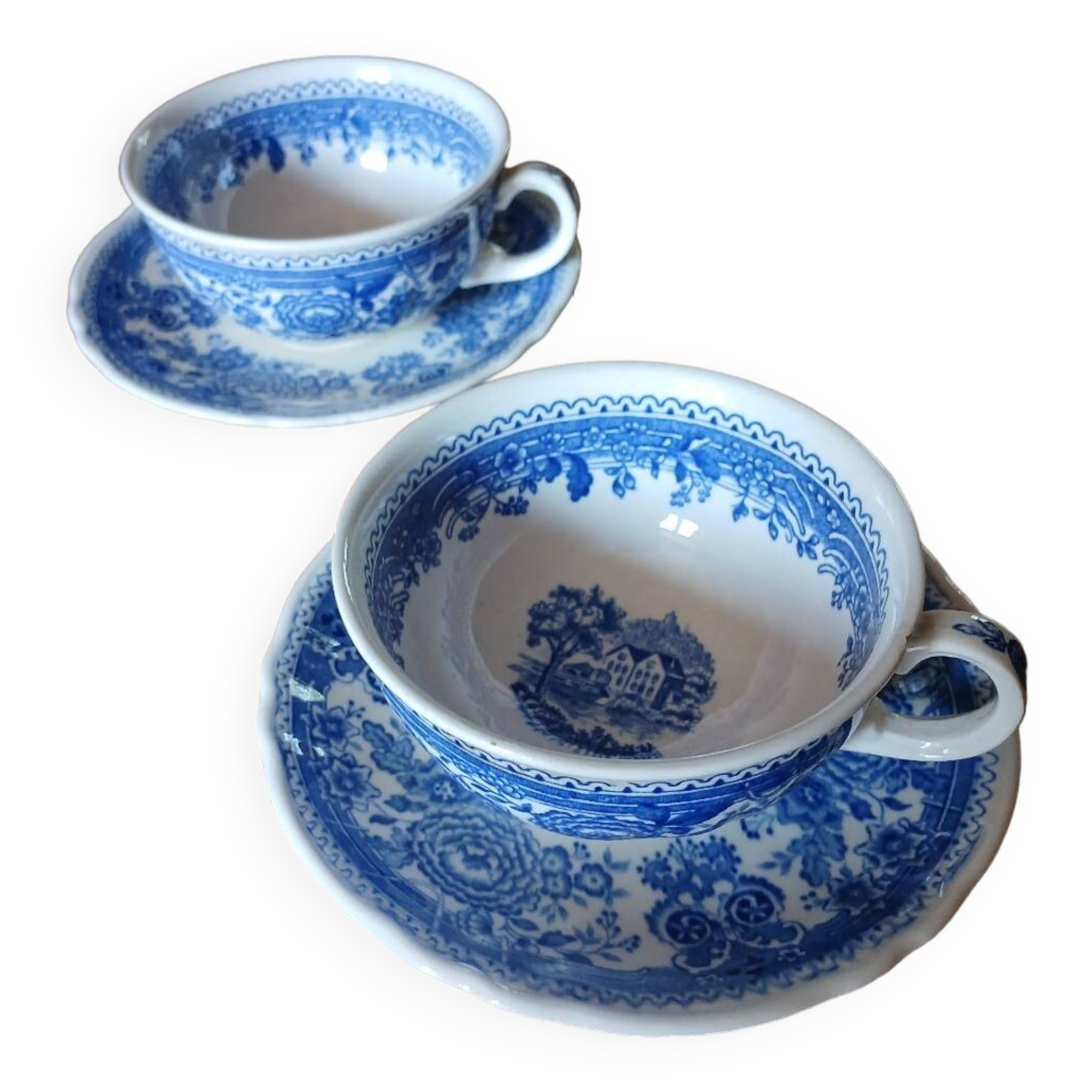 2 old Villeroy and Boch cups