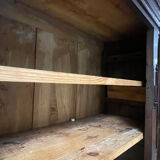 Armoire penderie d’époque en chêne massif