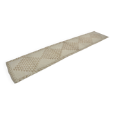 Tapis de couloir turc anatolien blanc cassé sku 2153