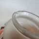 Lot 3 Tulips Antique Glass Cut Frosted Art Deco Lamps Lu