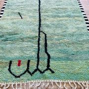 Traditional handmade Moroccan rug 3x2 m