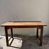 Table de ferme en bois ancien