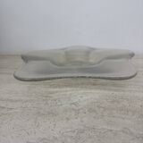 Antique bowl Willem Jacob Rozendaal for  Kristalunie Maastricht Coquille