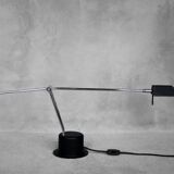 Mid-Century Belgian Modern Minimalist Black Desk Lamp from Massive, 1980s