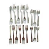 Set de 18 fourchettes à huître vintage