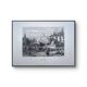 Madrid, Alcalá Street. Old engraving, printed in 1841.
