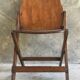 Pair of folding US chairs 2nd World War American Seating co Grand Rapids - 1940