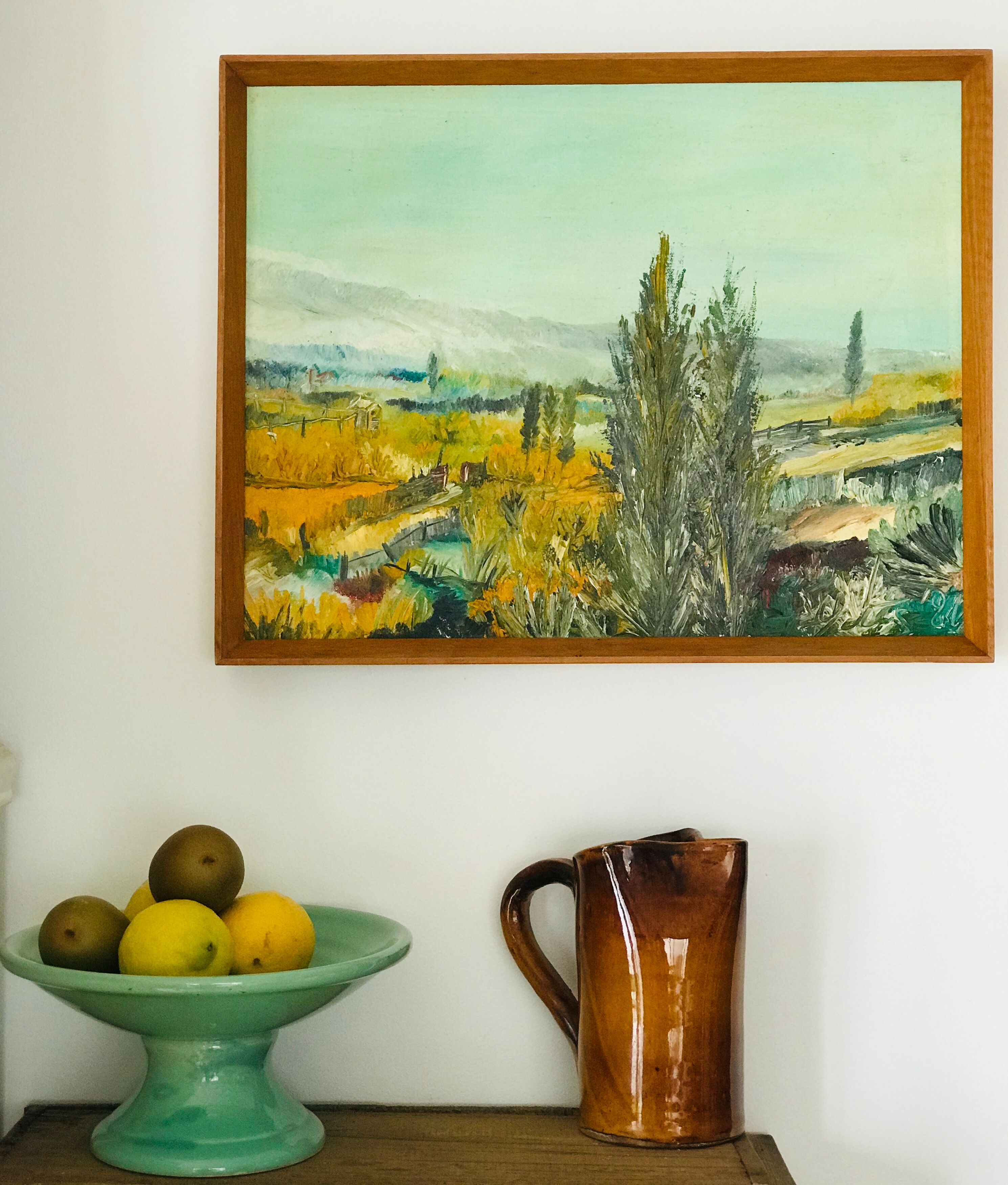 Ancient landscape painting