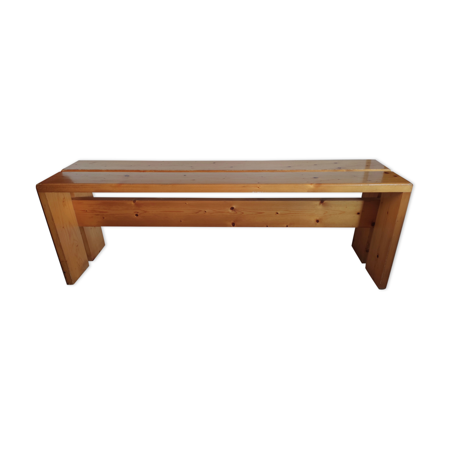 Charlotte Perriand bench for Les Arcs 1960