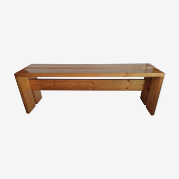 Charlotte Perriand bench for Les Arcs 1960