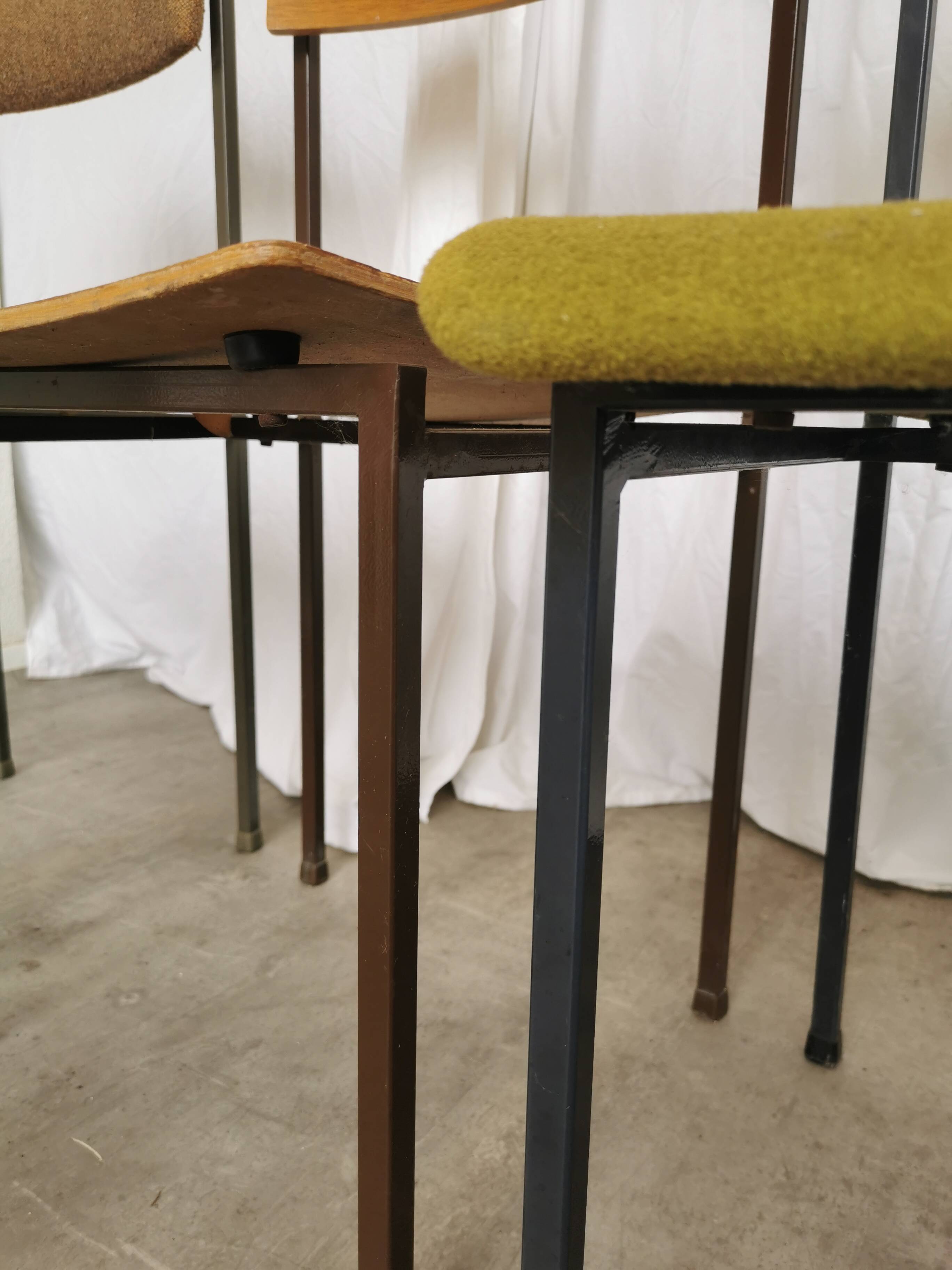 Chaises de salle à manger industrielles vintage - Stol Kamnik années 1970 - Lot de 4 - Mix & Mat
