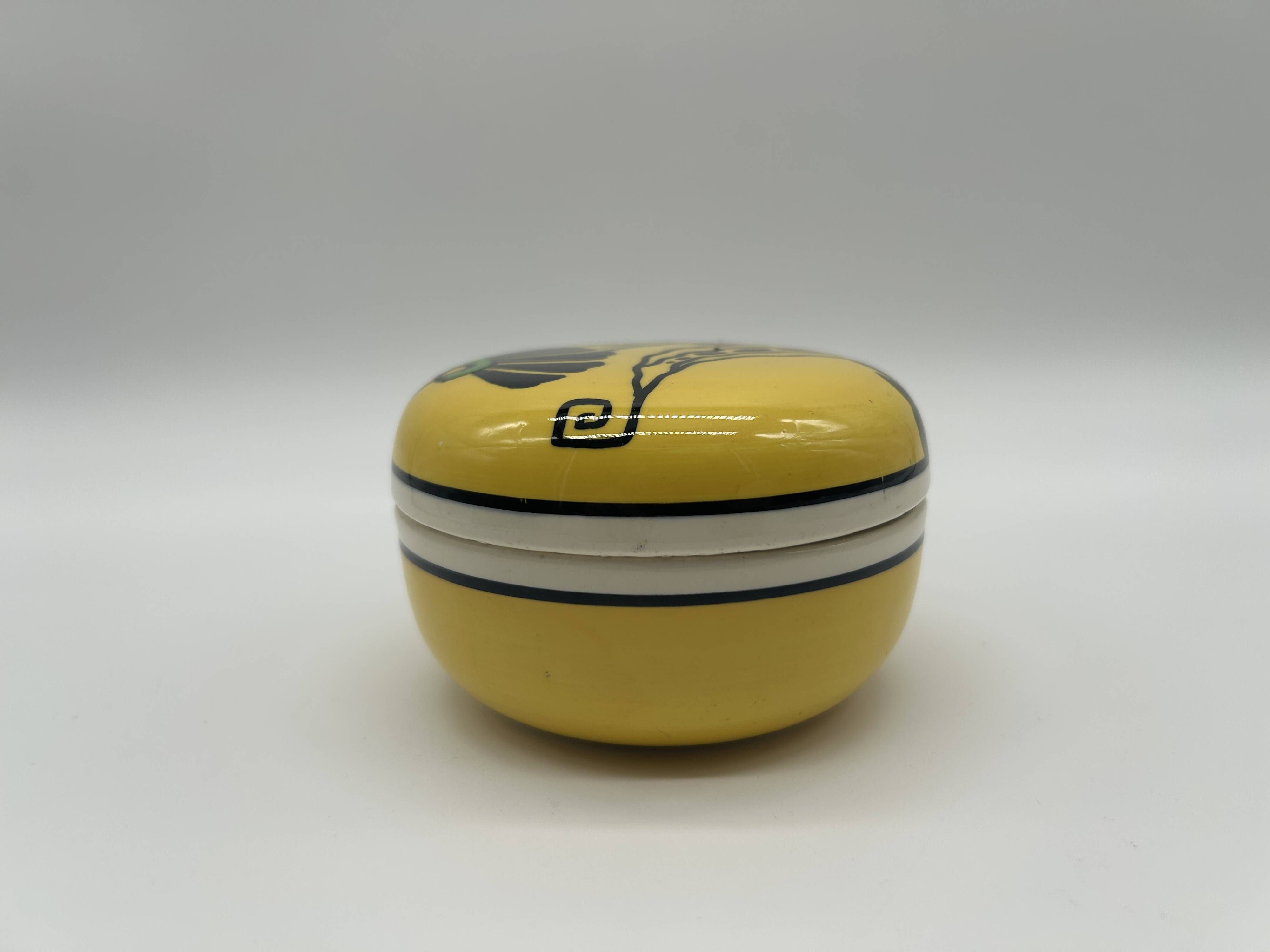 Beautiful ART DECO box - BOCH FRERES KERAMIS D785