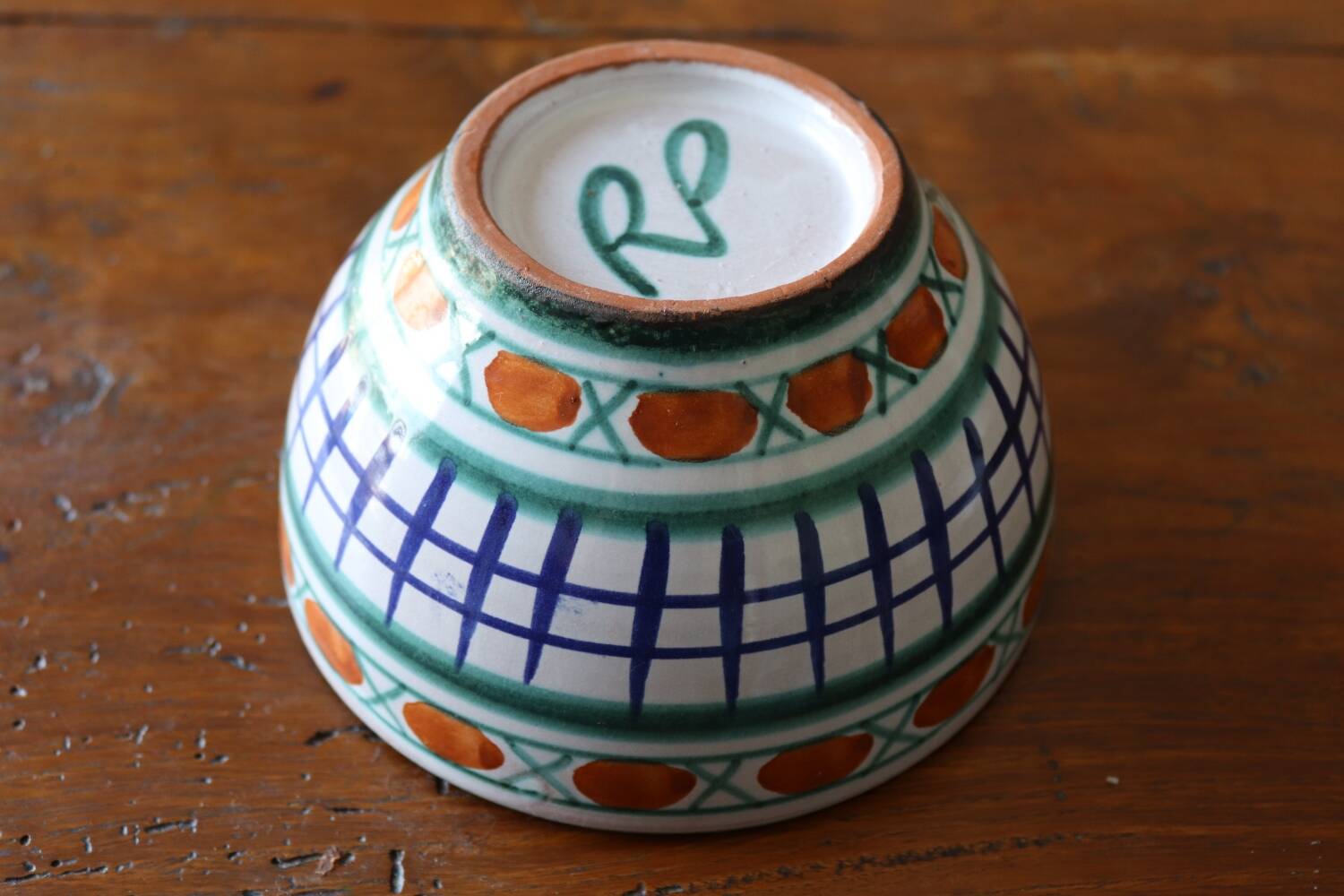 Ceramic bowl signed Robert Picault