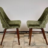 Set of four chairs designed by Radomir Hoffman, TON Czechoslovakia, 1960s.