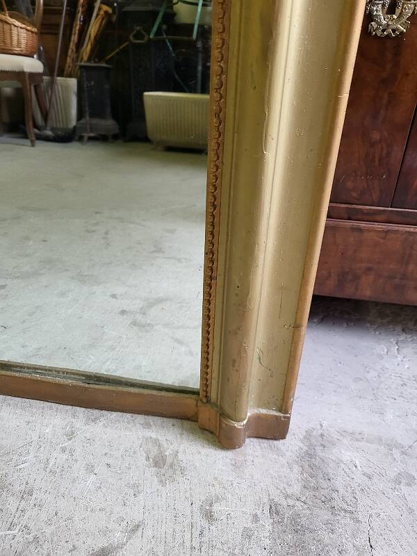 Antique louis philippe pedal mirror from the 19th century
