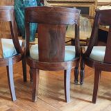 Series of 3 Empire chairs