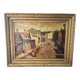 Russian school - oil on cardboard