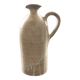 Beige stoneware bottle