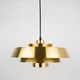 Pair of vintage pendants Nova by Jo Hammerborg, Fog og Mørup, Denmark, 1963