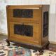 Chinese bar in richly carved teak, work from the 1980s.