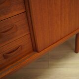 Buffet en teck, design danois, années 60, fabricant : Clausen & Son