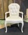 Modern Louis XV style cabriolet armchair