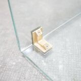 Console vintage en verre