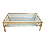 Mara coffee table double trays Italy