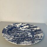 Oval plate Staffordshire England