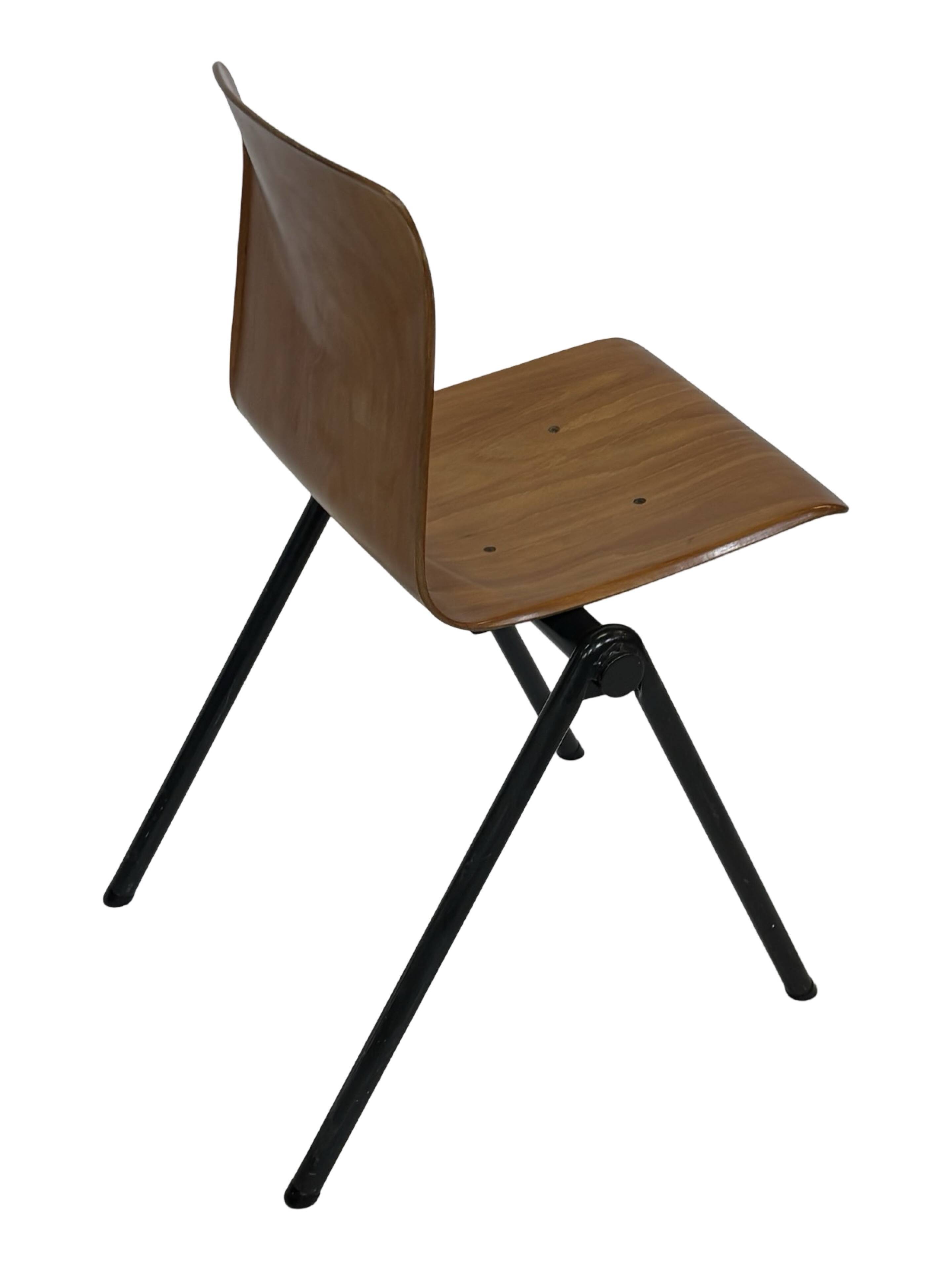 Vintage Chair Galvanitas Pagholz school chair design Dutch design