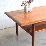Large Danish coffee table * 149 cm