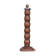 French Mid-Century Tall Wooden Table Lamp