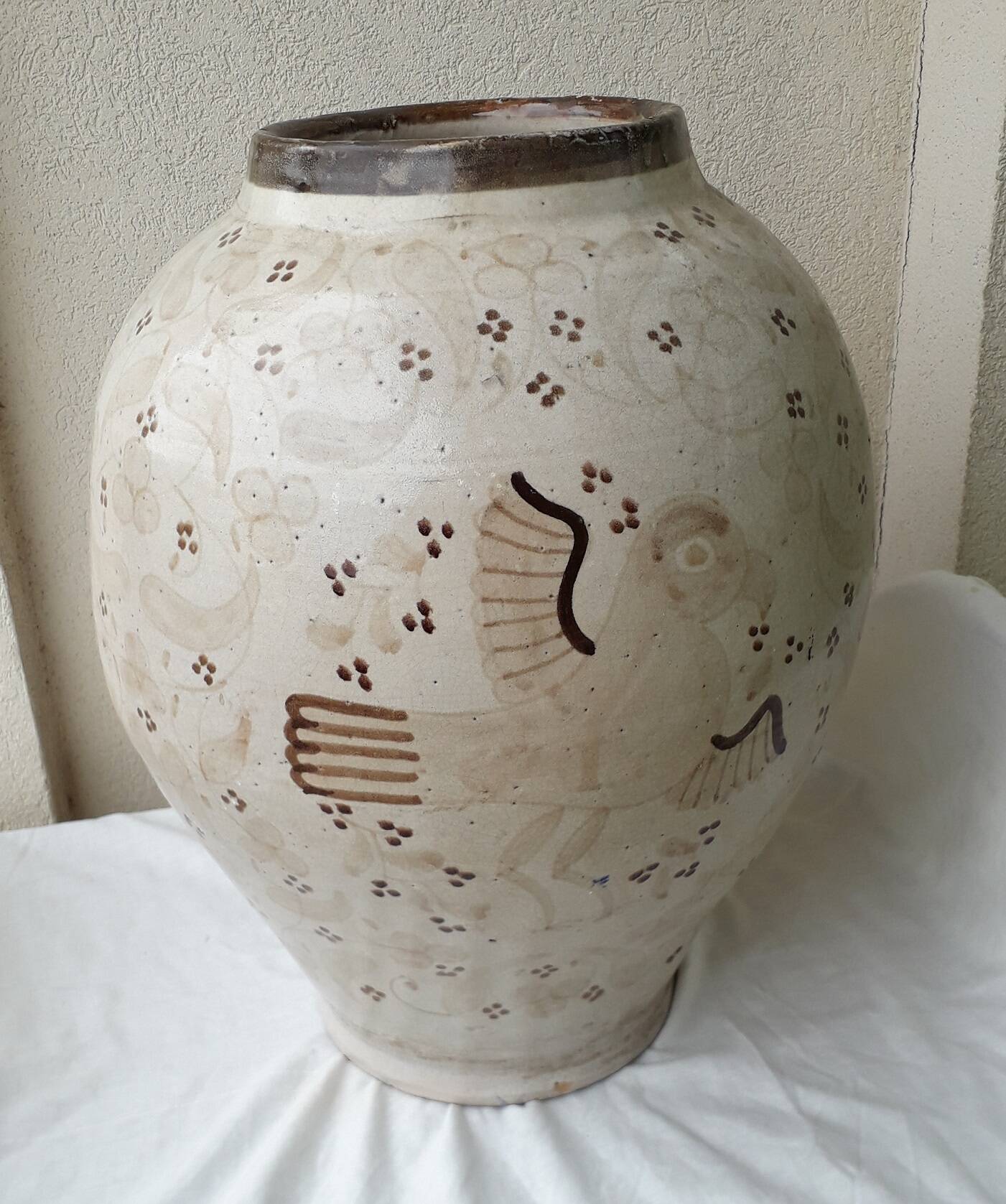 Jar umbrella stand