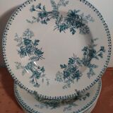 Hollow plate Sarreguemines UC model Elvire