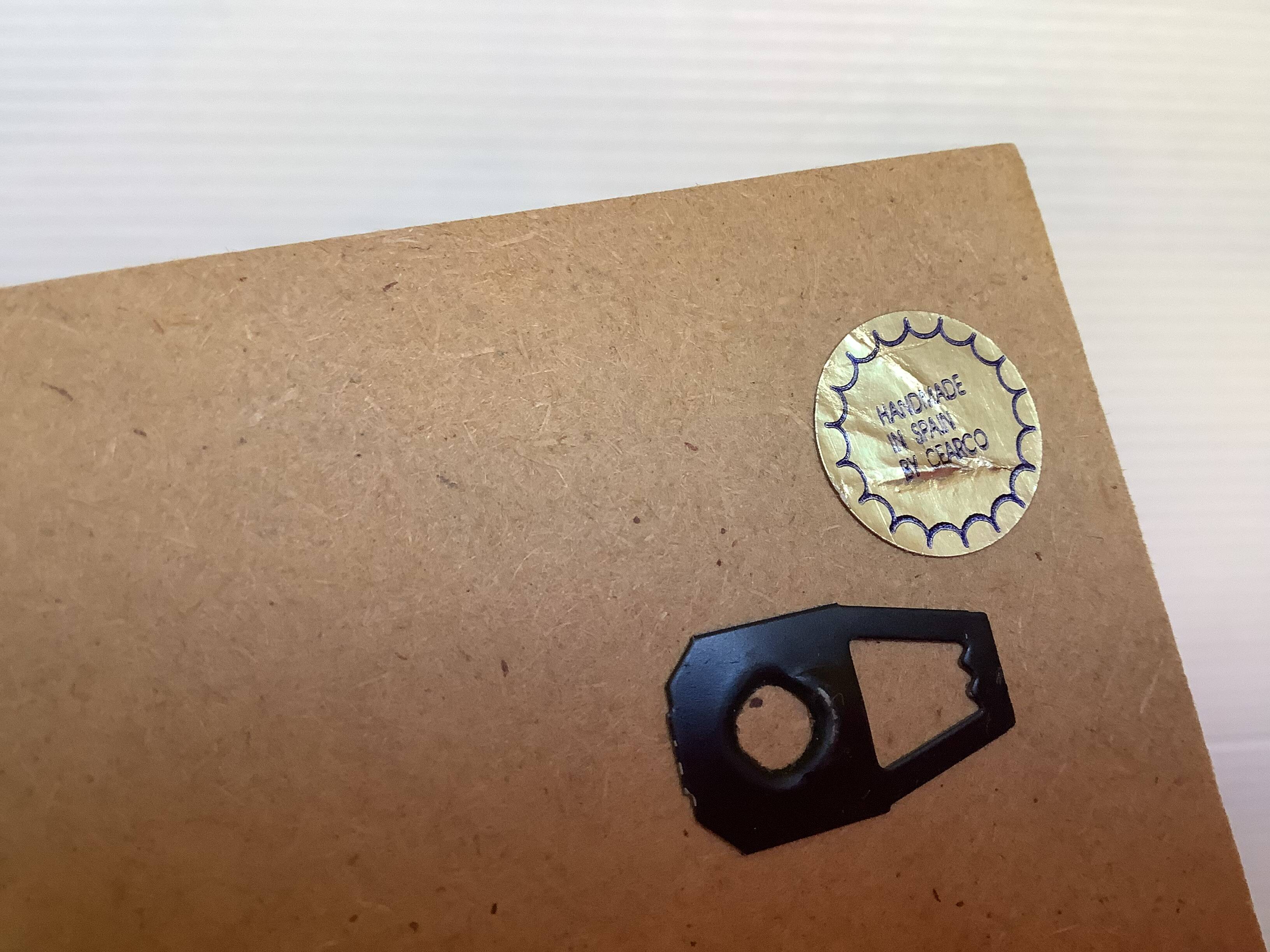 Cloisonne enamel thermometer