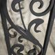 Wrought iron grille from the early 20th century Art Deco / Art Nouveau